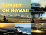 Sunset on Hawaii {Pretty Pictures & Free Background Images}