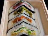 Gastronomyfiles:

sushi sandwich (by greentealover79)
