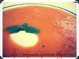 Carrot and Roasted Red Pepper Soup