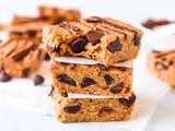 Choc Chip Caramel Protein Bars with Thermomix Instructions
