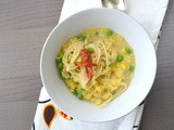 Creamed Corn Noodle Soup