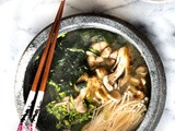 Miso Soup with Mushrooms