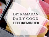 Diy Ramadan Daily Good Deed Reminder
