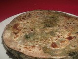 Palak Paratha Recipe (Spinach Paratha)