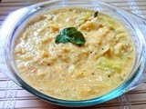 Cabbage Molagootal   ( Cabbage cooked with lentils in  spiced coconut gravy )