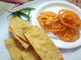 Fafda ( Gujarati Cuisine )