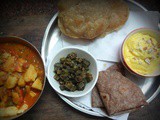 Mixed veg batata bhaji rassa ( maharashtrian )