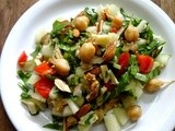 Sprouted Chickpea salad