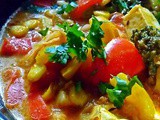 Vegetarian thai red curry