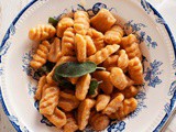 Authentic Italian Homemade Vegan Sweet Potato Gnocchi