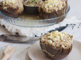 Cold Stuffed Round Eggplants (Melanzane Fredde Ripiene)