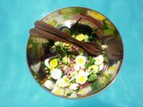 Egg, Avocado and Heart of Palm Salad