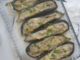 Vegetarian Potato Stuffed Zucchini and Eggplants (Verdure Ripiene)
