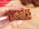 Fruit Cake | Plum Cake Using Pressure Cooker | Christmas Cake ( (Non-Alcoholic)