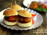 Mini Burgers | Mini Egg Burgers | Party Burger Idea | Cute Little Burgers Recipe | Homemade Mini Burgers
