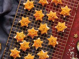 3 cheese puff pastry stars