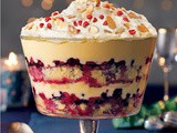 Gingerbread and berry trifle