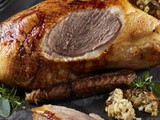 Roast Goose with Chestnut, Apple and Sultana Stuffing