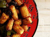 Baby Corn Capsicum Stir Fry