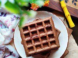 Eggless Whole Wheat Waffles