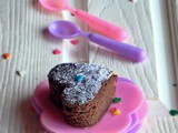 Microwave Eggless Dates Brownies, My Guest Post @ Nusrath's The Food Factory
