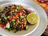 {Ramada Special} – Mixed Sprouts Salad by Razina of ‘The Recipes of India’