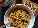 Spicy Cashew Chicken Vermicelli – Under 30 Minutes