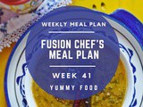 Week 41 – Fusion Chef’s Meal Plan