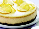 Lemon cottage cheese cake