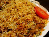 Lucknowi biryani recipe, lucknowi chicken biryani