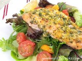 Oven Grill / Bake Salmon FIsh With Dill