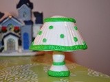 Lamp - Cupcake and cake Topper