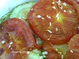 Salata od pečenih tikvica i rajčica