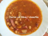 Varivo (ćušpajz) od bundeve i slanutka