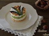 Cheesecake salato agli asparagi e nocciole
