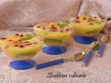 Crema tana con frutta fresca