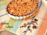 Crumble speziato di mele cotogne