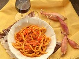 Curzoli o curzùl con sugo allo scalogno