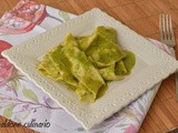 Mandilli de saea al pesto di basilico