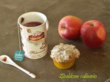 Muffins di mele con crumble