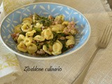 Orecchiette pugliesi con cime di rapa e salsiccia