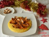 Polenta con sugo di vongole