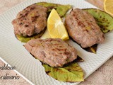 Polpette in foglie di limone