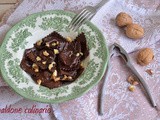 Ravioli al cacao ripieni di gorgonzola