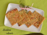 Schiacciata di zucchine morbida o croccante