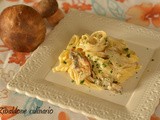 Tagliatelle ai funghi porcini e Philadelphia
