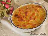 Tortino di patate con mortadella e parmigiano