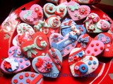 Scrap fondant cookies per un s. Valentino speciale